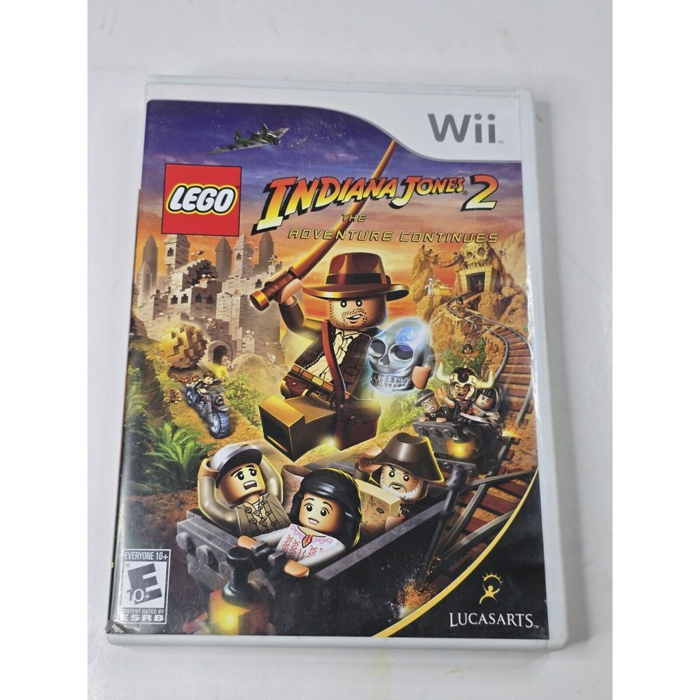 LEGO Indiana Jones 2: The Adventure Continues Nintendo Wii Complete